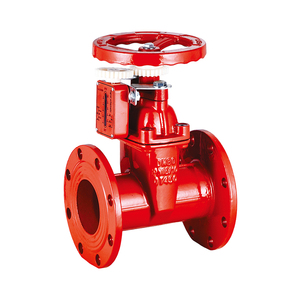 Vanne papillon de qualité supérieure avec raccord à bride pour système d'incendie et d'extinction, vanne papillon pour eau incendie - Product Image 3