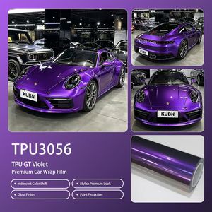 <span class=keywords><strong>Film</strong></span> de protection de peinture automobile TPU Gloss GT Violet auto-réparant, application humide, 1,52*15m/rouleau, fournisseur de <span class=keywords><strong>film</strong></span> automobile - Product Image 1