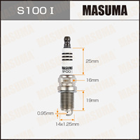 Pièce de rechange automobile MASUMA S100I, bougie d'allumage pour HONDA CIVIC M-HA4 0.7L E07A Carburateur Z601-18-110 Z6B7-18-110 ZJY6-18-110