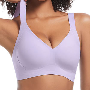 Reggiseni Wireless in Gelatina all'Ingrosso per Donne <span class=keywords><strong>Senza</strong></span> <span class=keywords><strong>Ferretto</strong></span> con Supporto - S-4XL Bralette <span class=keywords><strong>Senza</strong></span> Cuciture Comfort Quotidiano <span class=keywords><strong>Reggiseno</strong></span> Imbottito Tipo T-shirt - Product Image 1