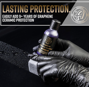 Revêtement céramique graphène professionnel Adams Advanced pour peinture automobile, dureté 9H, protection supérieure contre l'eau et les UV, garantie 10 ans - Product Image 4