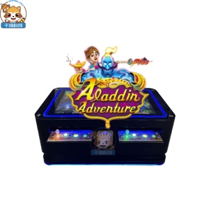 4-chỗ ngồi Arcade cá Hunter bảng trò chơi với LCD 4-người chơi đứng cho Đồng Xu <span class=keywords><strong>Pusher</strong></span> câu cá máy Tiếng Anh ngôn ngữ vật liệu kim loại - Product Image 2