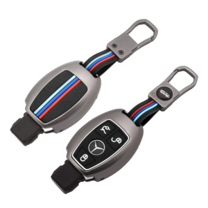 DM Luxury Metal Silicone Zinc Alloy Car Key Cover CASE para <span class=keywords><strong>Mercedes</strong></span> Benz <span class=keywords><strong>Vito</strong></span> /Actors /Sprinter - Product Image 4