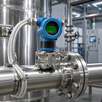 CIPPUS Transmitter Tekanan Silikon Monokristalin Single Flange Sensor Tekanan Single Double Flange 3051 Intelligent