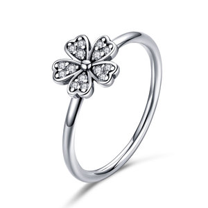Nuovo <span class=keywords><strong>anello</strong></span> da donna in argento sterling s925 semplice <span class=keywords><strong>anello</strong></span> da <span class=keywords><strong>fiore</strong></span> margherita <span class=keywords><strong>anello</strong></span> da coppia di moda coreana SCR398 - Product Image 5