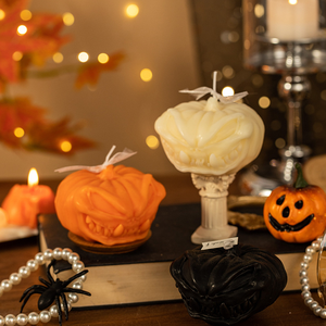 Accesorios para fotos, Festival de aromaterapia, para el hogar Decoración de cumpleaños, regalo de Año Nuevo, calabaza de Halloween, vela perfumada en forma de bruja - Product Image 3