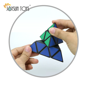 JOYSUN TOYS Speed <strong>Cube</strong> Toy Gifts for Kids Adults Triangle Magic <strong>Cube</strong> Puzzle Toys 3x3x3 Speed <strong>Pyramid</strong> <strong>Cube</strong> - Product Image 3
