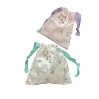 Sac de rangement à cordon en forme d'ours en peluche de dessin animé en stock, sac de maquillage, sac pour articles divers, sac de voyage pour rouge à lèvres