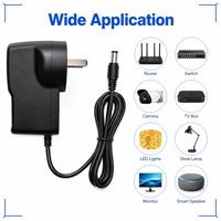 Adaptateur secteur AC/DC 12V 2A personnalisé en gros, prise AU 5,5x2,5mm, adaptateur mural 24W pour batterie électronique