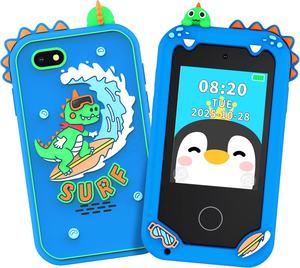 Jouets pour smartphones pour garçons, jouets éducatifs <span class=keywords><strong>à</strong></span> écran tactile, <span class=keywords><strong>téléphone</strong></span> portable pour enfants - Product Image 1