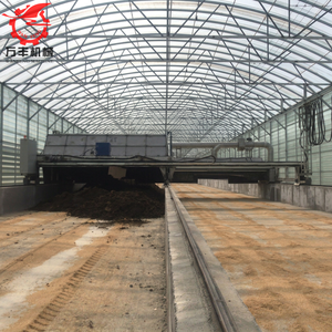 Máquina volteadora de compost de cuchillas múltiples para residuos orgánicos, volteadora de compost en hileras - Product Image 3