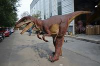 Costumes de dinosaures personnalisés, dinosaures animatroniques, costume de dinosaure le plus populaire pour les expositions en parc, costume de dinosaure réaliste
