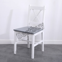 Ensemble table à manger pour 4 chaises Mobilier de salle à manger moderne Ensemble de salle à manger en bois