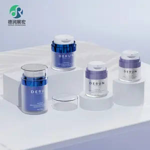 15G 30G 50G 100G Rỗng Tùy Chỉnh Bao Bì Mỹ Phẩm Chăm Sóc Da Jar Không Có Không Khí Bơm Chai Acrylic Không Có Không Khí Kem Bơm Jar