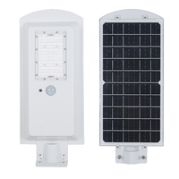 Lampe solaire tout-en-un étanche IP65 avec détecteur de mouvement pour extérieur, LED, pour jardin, parking, autoroute
