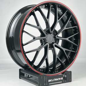 19 20 21 22 pulgadas llantas de aleación de 2 piezas forjadas 5x112 5x115 ruedas para Audi A7 <span class=keywords><strong>Land</strong></span> Range <span class=keywords><strong>Rover</strong></span> Chrysler 300C Dodge Challenger <span class=keywords><strong>SRT</strong></span> - Product Image 5