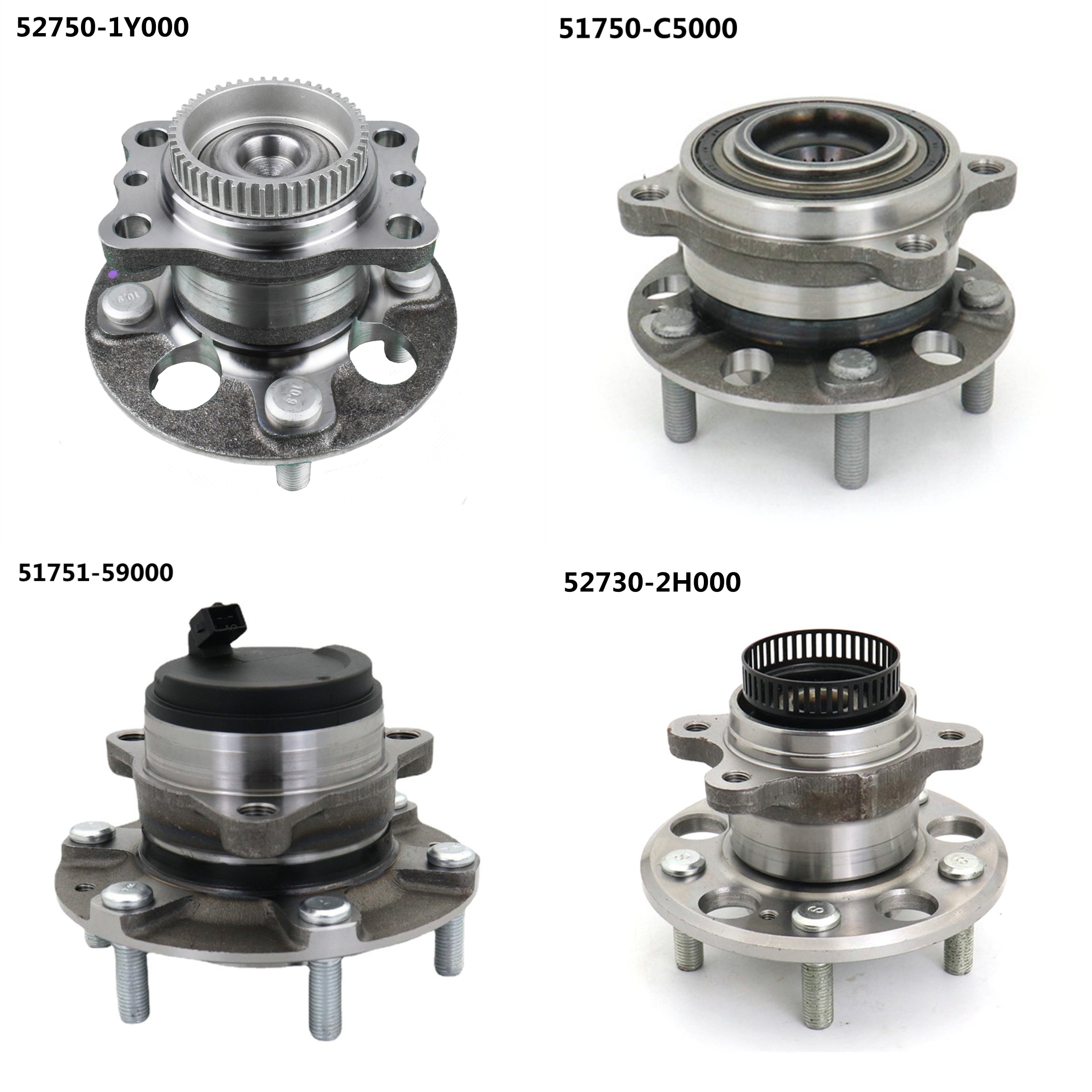42450-20020 Rear Wheel Hub & Bearing Assembly for Toyota