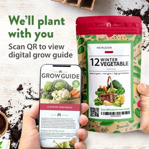 Kit de pots de fleurs de style fermier en gros, en fibre végétale, pour la plantation de légumes toute l'année, jardin d'intérieur et d'extérieur, pépinière suspendue - Product Image 5