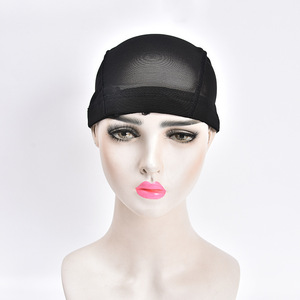 หมวกตาข่ายสำหรับทำวิกผมยืดได้พร้อมตาข่ายยืดหยุ่นกว้างหมวกโดมสำหรับวิกผม - Product Image 1