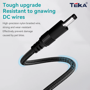 Adaptateur de charge rapide double sortie 5V 1A 12V 0.5A, longueur de câble DC personnalisable, matériau ignifuge <span class=keywords><strong>pour</strong></span> caméra <span class=keywords><strong>externe</strong></span> - Product Image 6
