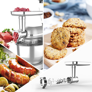 Appareils de cuisine Robot culinaire multifonction Bol 4,5L 5,5L Mixeur Hachoir à viande Batteur sur socle - Product Image 5