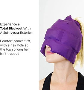 Gorro <span class=keywords><strong>de</strong></span> mijia reutilizable y suave, Gel <span class=keywords><strong>de</strong></span> terapia fría y caliente, paquete <span class=keywords><strong>de</strong></span> hielo <span class=keywords><strong>para</strong></span> alivio del <span class=keywords><strong>dolor</strong></span> <span class=keywords><strong>de</strong></span> <span class=keywords><strong>cabeza</strong></span> y la gripe - Product Image 5