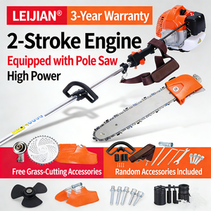 Scie à essence multifonctionnelle haute performance et débroussailleuse haute puissance à deux temps nouvelle technologie - Product Image 4