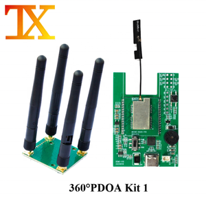 ชุดอุปกรณ์ติดตามตัว UWB รุ่น 120 ของผู้ผลิต TX °   360 °   ชุด PDOA สำหรับการวัดมุมระยะทางของโมดูล เหมาะสำหรับหุ่นยนต์สำรวจ - Product Image 2