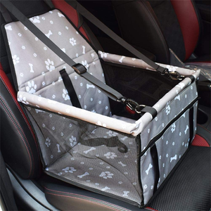 Siège de voiture pliable pour chien, siège surélevé pour chien, imperméable, respirant, sac de voyage en Oxford pour chiens de petite à moyenne taille - Product Image 5
