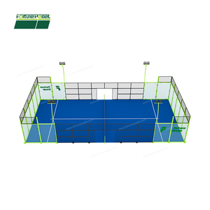 Pistas de Pádel Panorámicas de Venta Caliente 2026, Costo de Club, Seguridad, Pista de Tenis de Pádel al Aire Libre con Precio Económico - Product Image 2