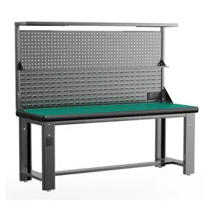 Assembly Anti-static Light Duty Workbench High Quality Factory Industrial Electronic Antistatic Rubber Top Workbench