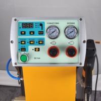 Système de revêtement en poudre électrostatique à conception modulaire, four de cuisson pour métal, équipement de peinture à performance accrue, offre PLC