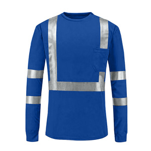 ANSI Clase 3 Fluorescente Amarillo Ingeniero <span class=keywords><strong>de</strong></span> <span class=keywords><strong>construcción</strong></span> Chaleco <span class=keywords><strong>DE</strong></span> SEGURIDAD Logotipo personalizable Manga larga Camisa <span class=keywords><strong>de</strong></span> alta visibilidad <span class=keywords><strong>Trabajo</strong></span> reflectante - Product Image 4
