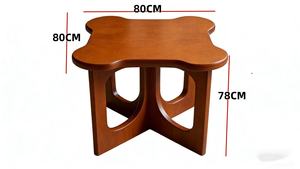 Mesa de Comedor Cuadrada de Madera en Oferta - Product Image 2