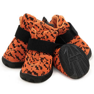 Bumopet traspirante Anti-slip Multi-colori morbidi Sole protezione zampa scarpe per animali domestici stivali per cani e gatti di piccola taglia - Product Image 4