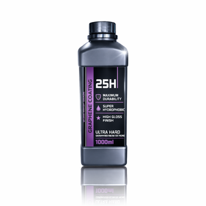 GRAPHONEX Revêtement au graphène 25H Protection de peinture automobile Hydrophobe et haute brillance Application facile 1000ml (Durée de vie 10 ans) - Product Image 1