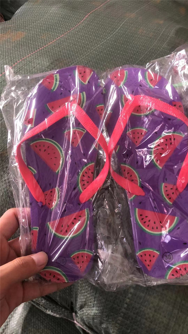 Wholesale PE Outsole PVC Strap Beach Flip Flops Rubber Sandals Men Slipper Filpflops