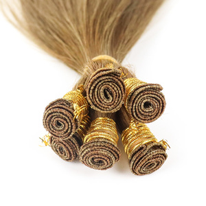 Cheveux humains chinois <span class=keywords><strong>super</strong></span> double trame Remy pour extensions invisibles à nouer à la main - Product Image 3