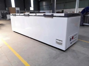 1688L <strong>Big</strong> Capacity DC <strong>Chest</strong> &amp; <strong>Deep</strong> <strong>Freezer</strong> Stainless Steel Solar Powered Energy Efficient - Product Image 4