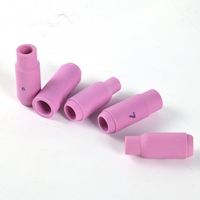 Tasses de buse en laiton/cuivre pour soudage à l'arc argon + maille de crépine + pince + lentille à gaz pour WP9/17/18/20/26 avec personnalisation OEM
