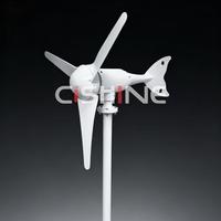 Générateur éolien à axe horizontal compact CISHINE pour éclairage public et système hybride solaire hors réseau