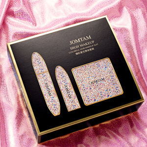 <span class=keywords><strong>Coffret</strong></span> Cadeau Trois Pièces JOMTAM Best-Seller : Cosmétiques Visage Vegan <span class=keywords><strong>Bio</strong></span> pour <span class=keywords><strong>Femme</strong></span>, Rouge à Lèvres Air Cushion & Crayon Noir pour les Yeux - Product Image 2