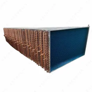 Freezer Coils Dcc Dry Cooling Coil For 50 Tons Chilled Water Air Handling Unit