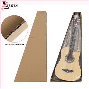 ชุด A-38LS กีตาร์อะคูสติกชุดเครื่องดนตรี6สาย38นิ้วพร้อมอุปกรณ์เสริม - Product Image 3