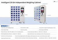 Armoire à outils intelligente à 28 tiroirs avec écran tactile pour emprunt et retour en libre-service