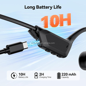 Auriculares de Conducción Ósea con Sonido Estéreo, Auriculares Inalámbricos de Oreja Abierta para Deporte, Experiencia de Escucha Cómoda Sin Auriculares Intrauditivos - Product Image 3