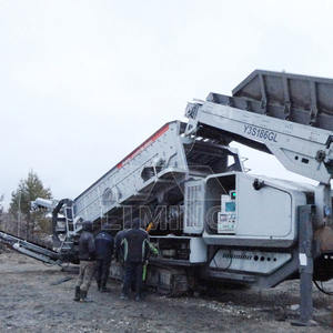 Prix d'usine 1000 tonnes de tamis à chaud de sable écran vibrant mobile - Product Image 5