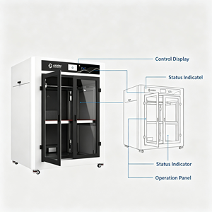 Impresora 3D FDM AX-H1000, Volumen de Impresión 1000x1000x1000mm, Conectividad USB, Compatible con PLA, para Prototipos y Piezas Industriales, Rápida - Product Image 5