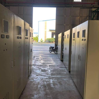 Armoire de distribution électrique en acier au carbone sur mesure, IP40, revêtement poudré, pour tableau de commande et panneau de puissance