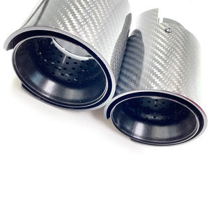 1pcs वास्तविक कार्बन फाइबर निकास पाइप एम 2 f87 m3 f80 m4 f82 F83 m5 F10 m6 f12 f13 F13 - Product Image 6